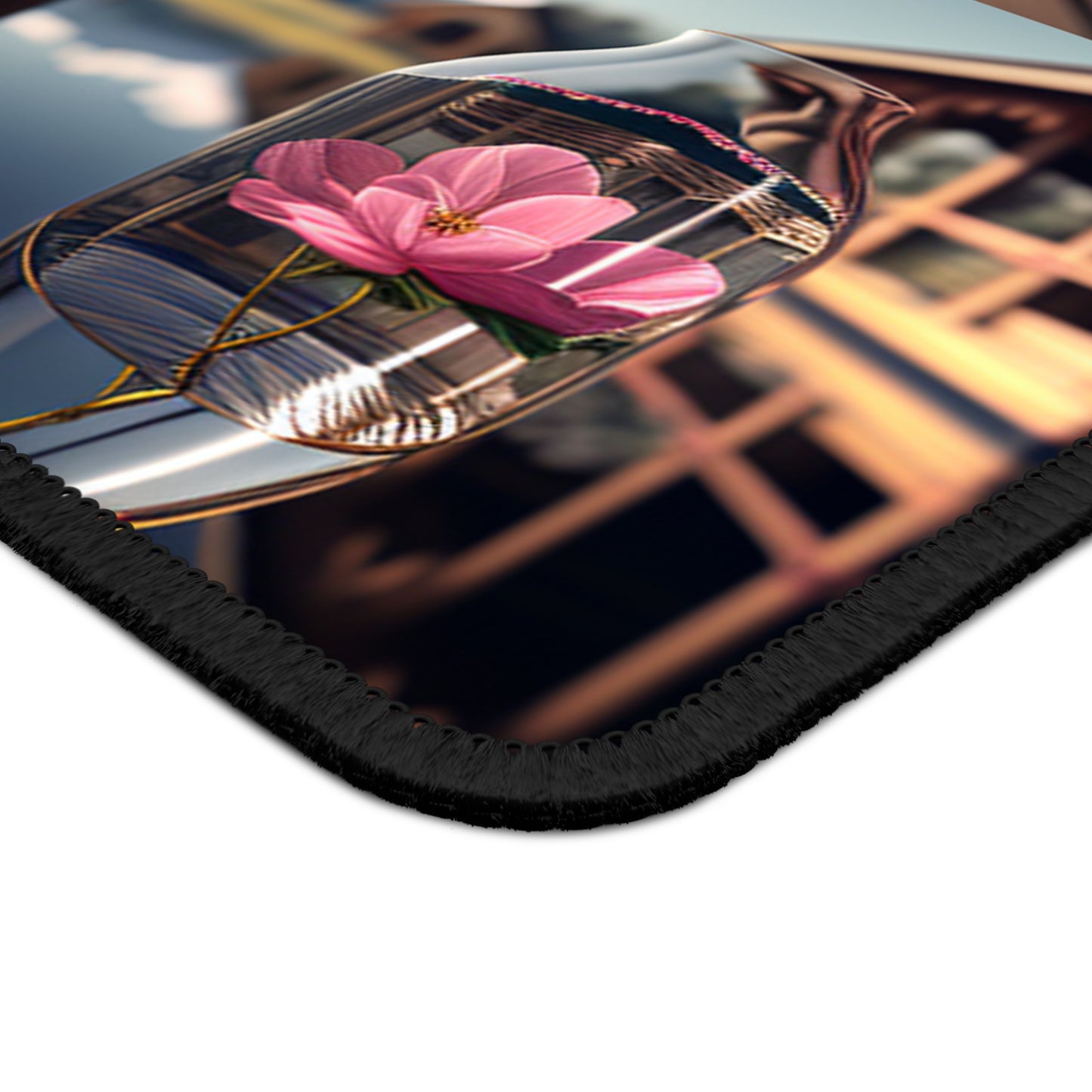 Gaming Mouse Pad  Pink Magnolia 5