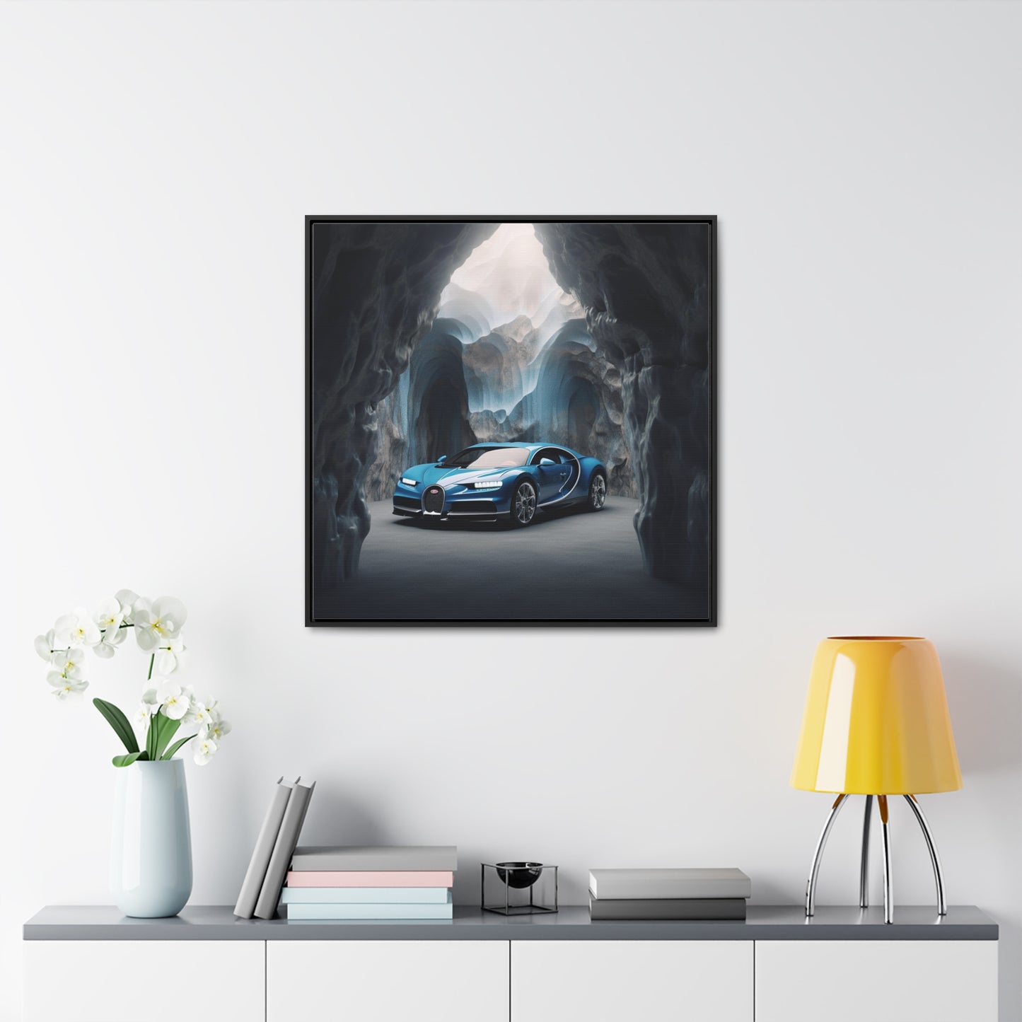 Gallery Canvas Wraps, Square Frame Bugatti Real Look 2