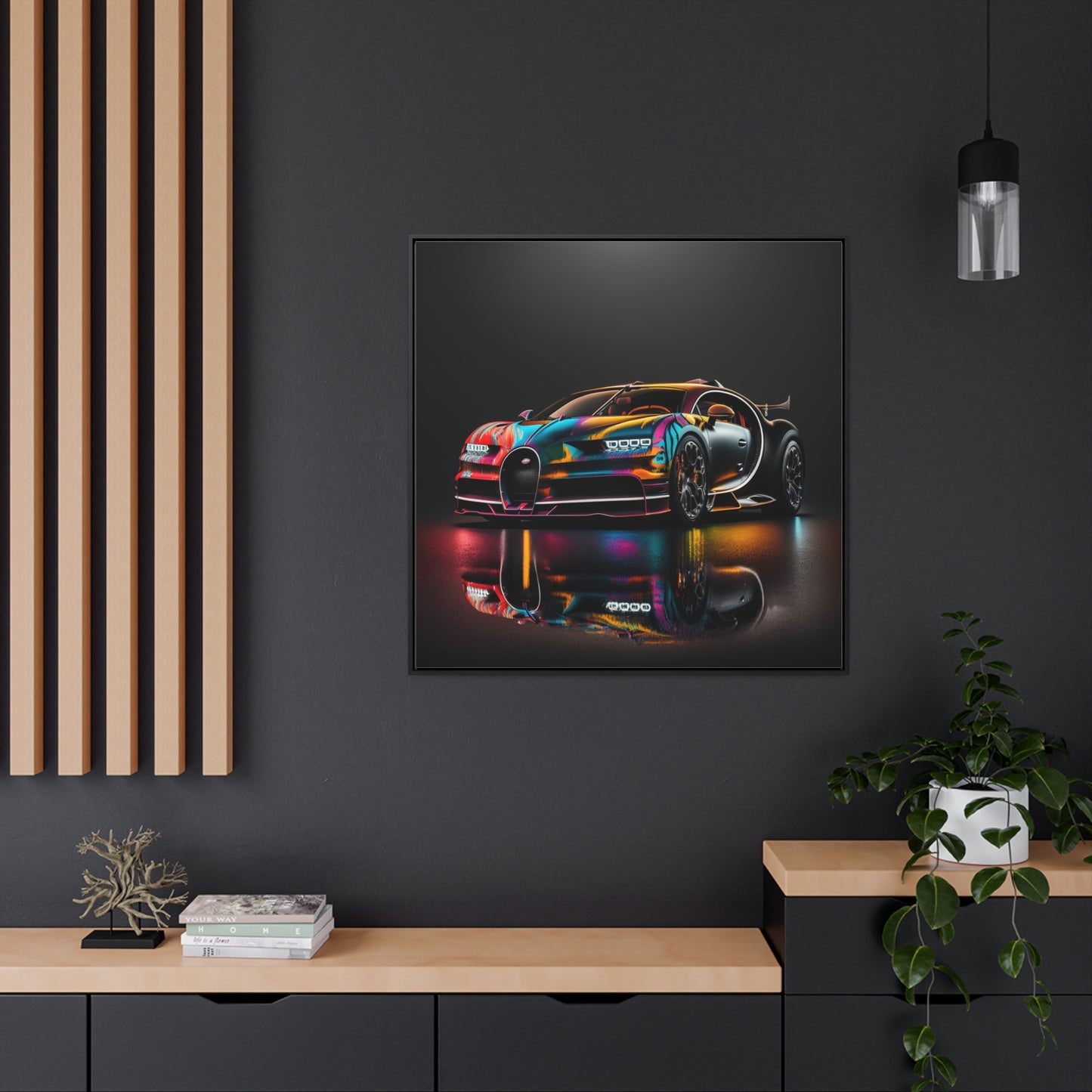 Gallery Canvas Wraps, Square Frame Bugatti Chiron Super 2