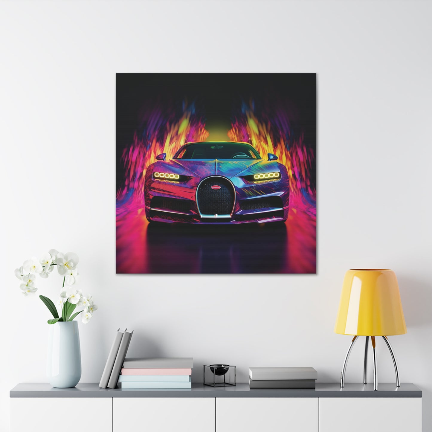 Canvas Gallery Wraps Florescent Bugatti Flair 3