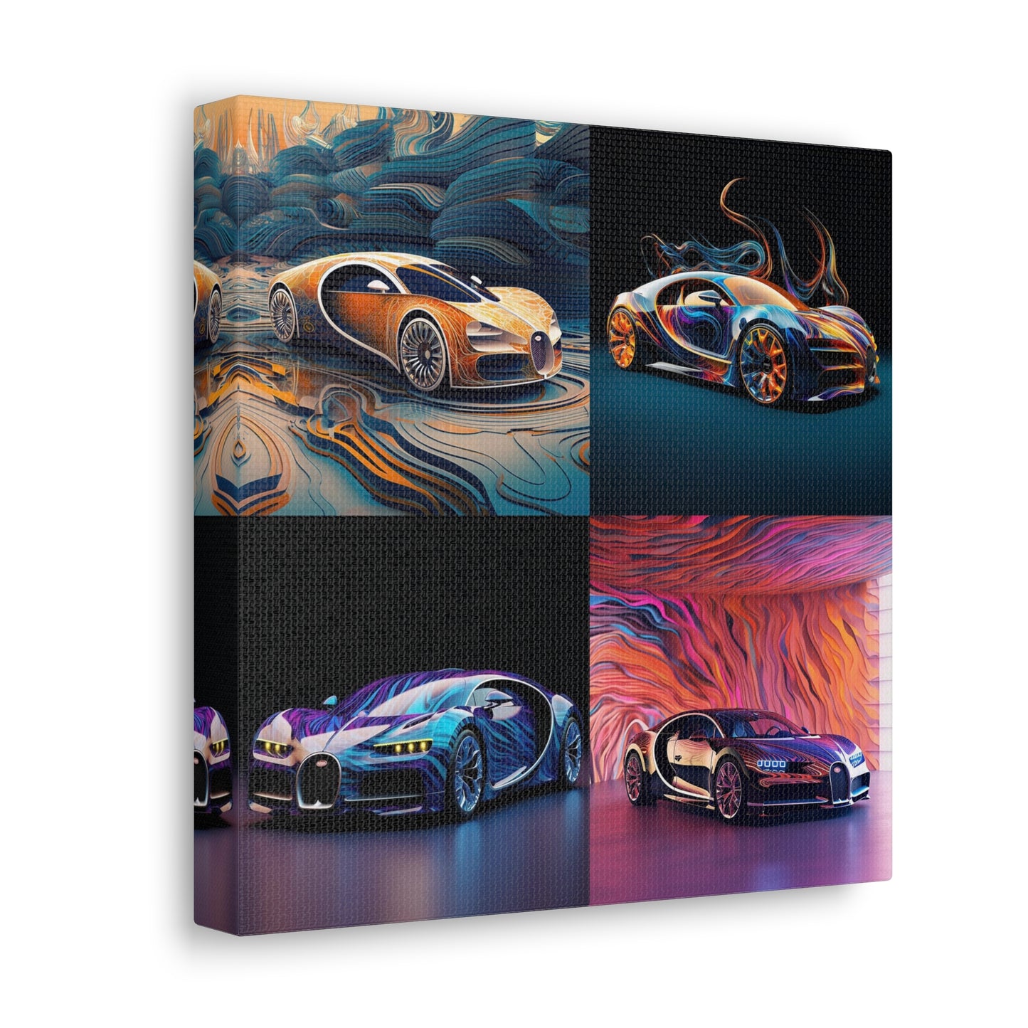 Canvas Gallery Wraps Bugatti Abstract Flair 5