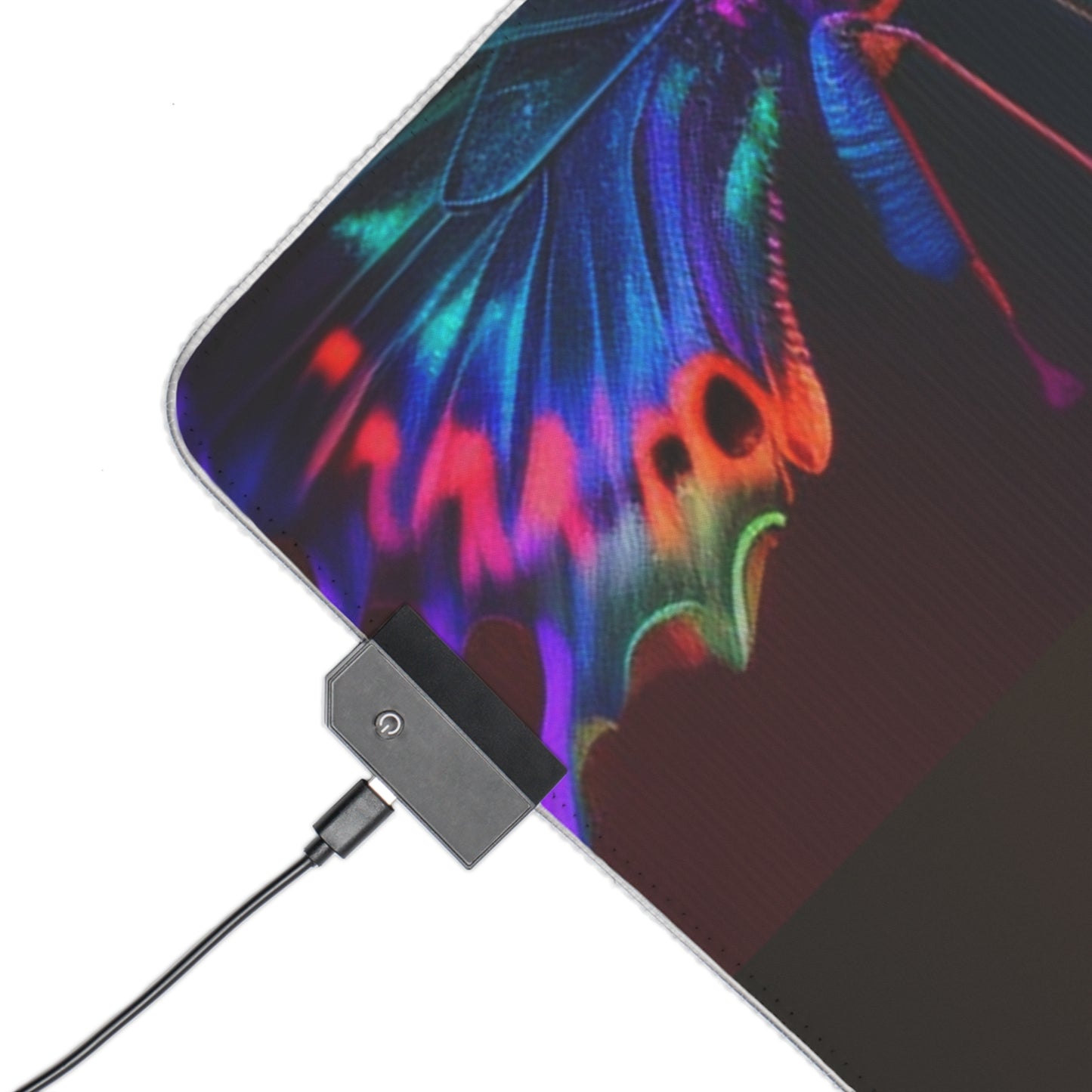 LED Gaming Mouse Pad Raw Hyper Color Butterfly 5