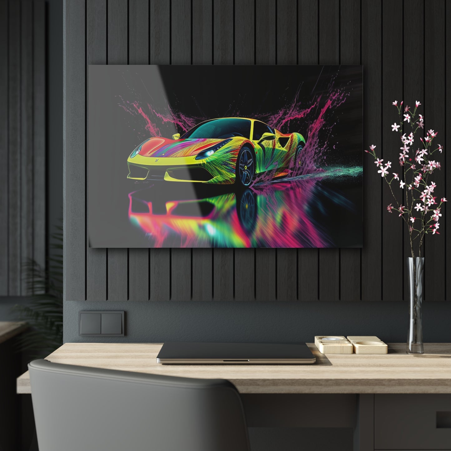 Acrylic Prints Ferrari Fusion Water 2