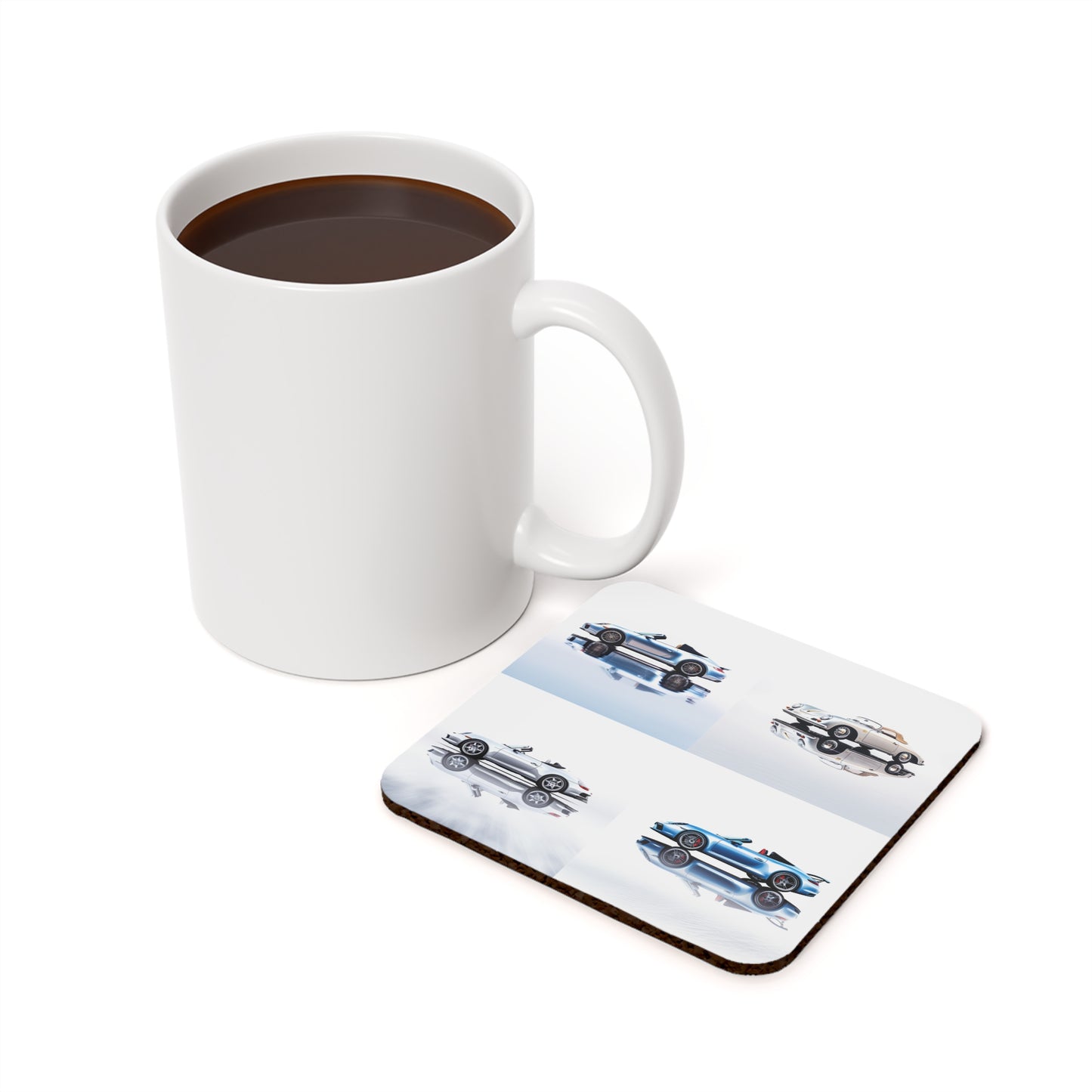 Cork Back Coaster 911 Speedster on water 5