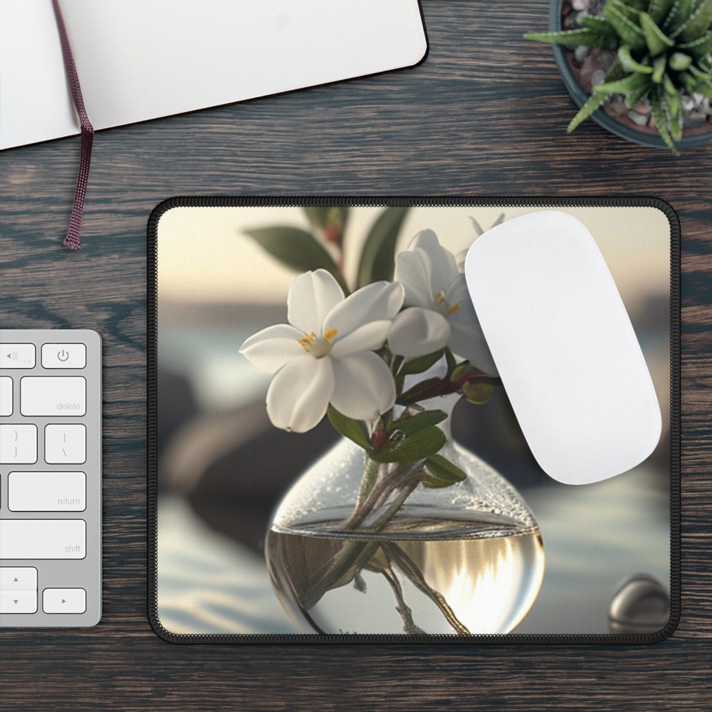 Gaming Mouse Pad  Jasmine glass vase 1