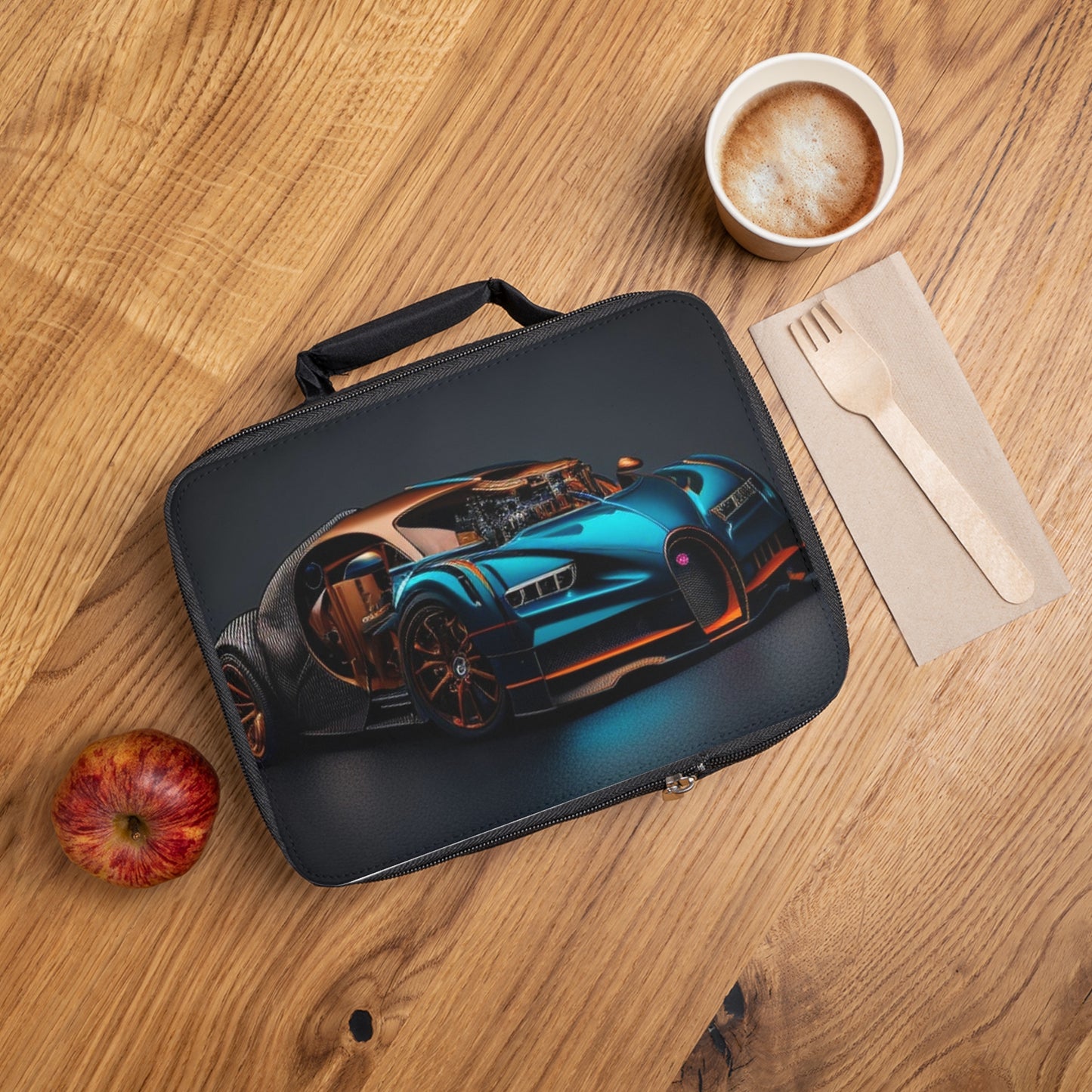 Lunch Bag Bugatti Blue 4