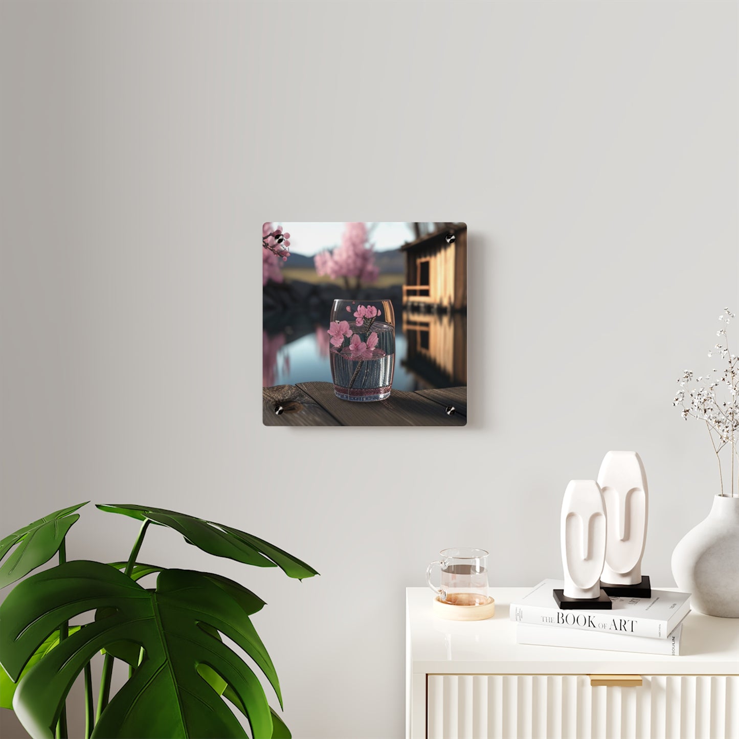 Acrylic Wall Art Panels Cherry Blossom 1