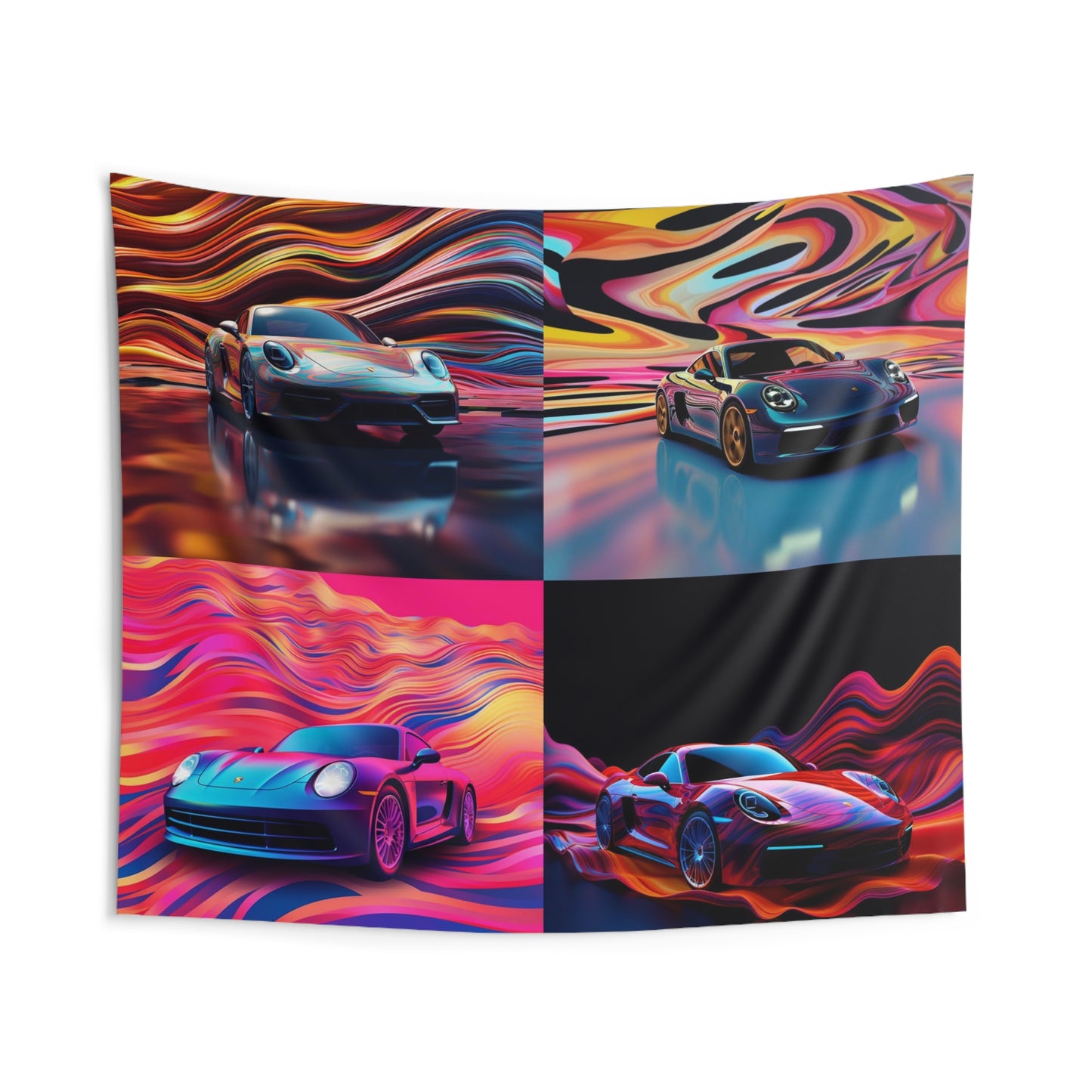 Indoor Wall Tapestries Porsche Water Fusion 5