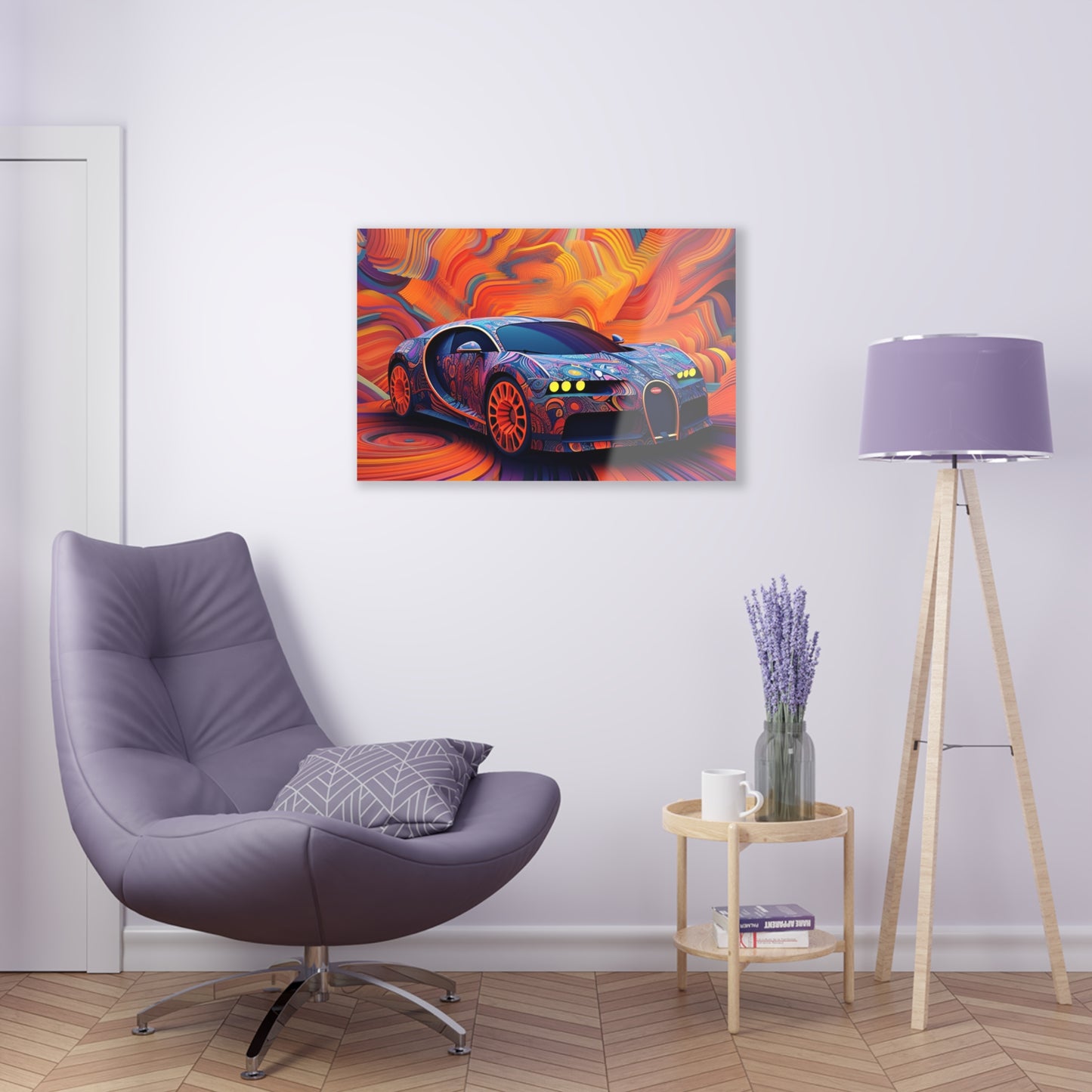 Acrylic Prints Bugatti Abstract Concept 4