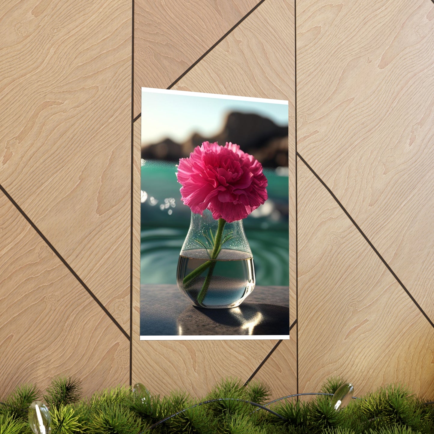 Premium Matte Vertical Posters Carnation 4