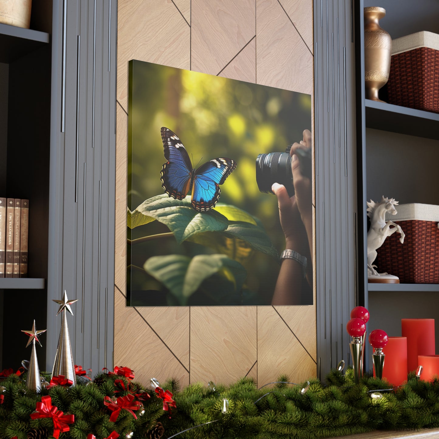 Canvas Gallery Wraps Jungle Butterfly 3