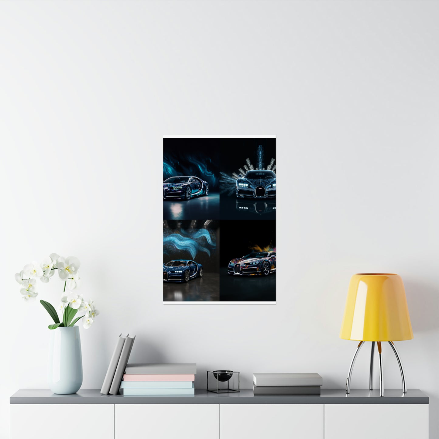 Premium Matte Vertical Posters Hyper Bugatti 5