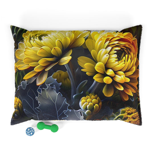 Pet Bed Yellow Hermosas Flores Amarillas 1