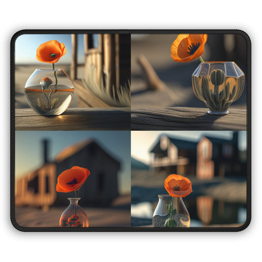 Gaming Mouse Pad  Orange Poppy in a Vase 5