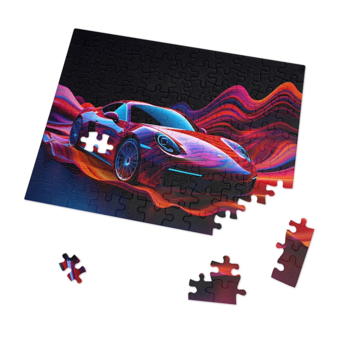 Jigsaw Puzzle (30, 110, 252, 500,1000-Piece) Porsche Water Fusion 4