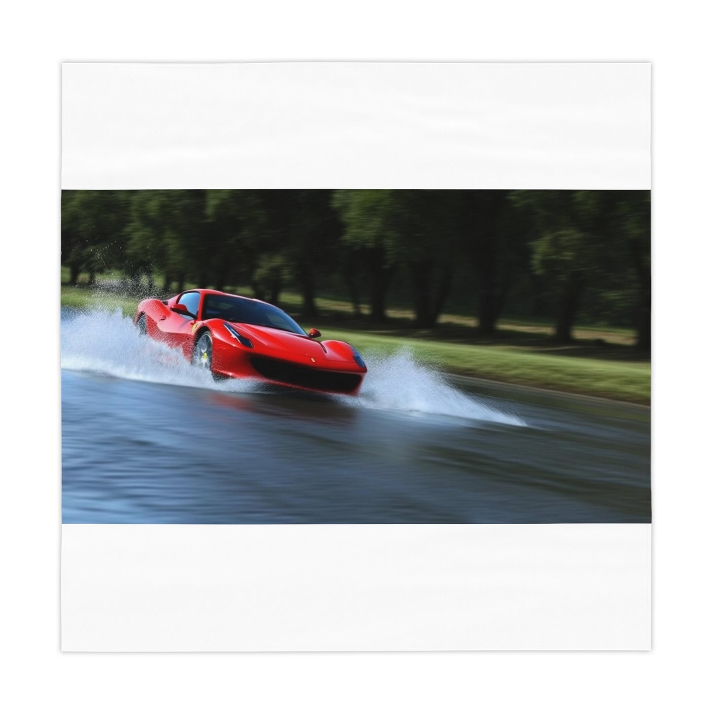 Tablecloth Water Ferrari Splash 3