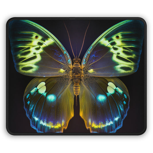 Gaming Mouse Pad  Neon Hue Butterfly 1