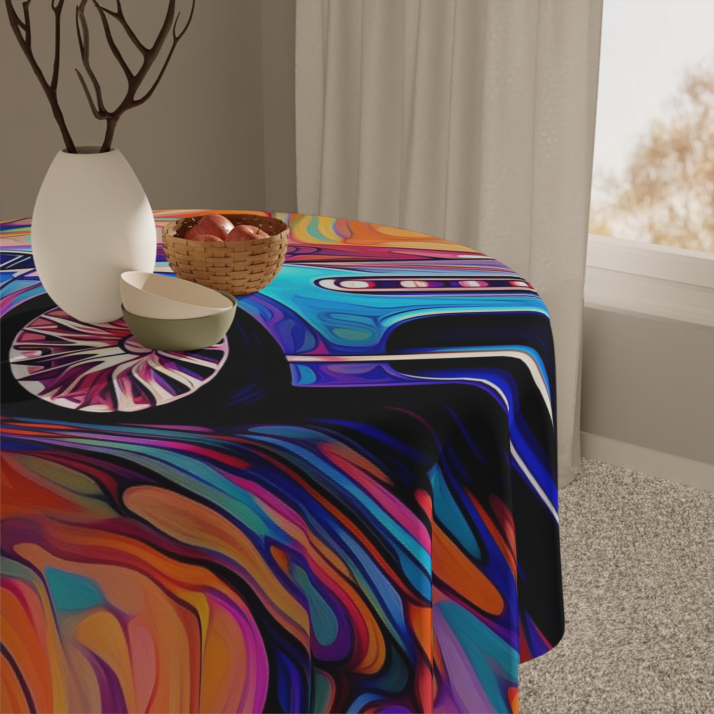 Tablecloth Bugatti Abstract Concept 3