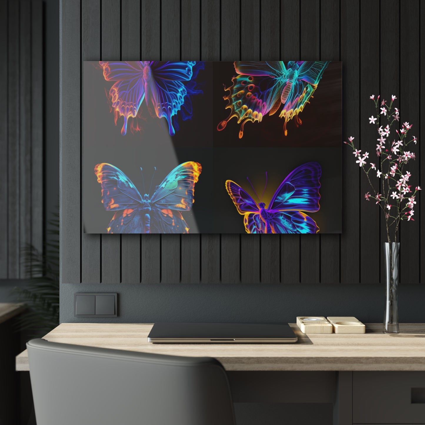 Acrylic Prints Thermal Butterfly 5