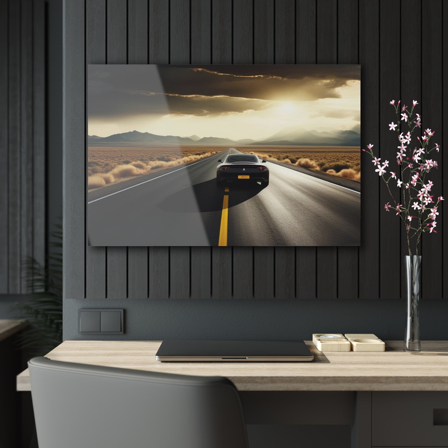 Acrylic Prints Ferrari Road 1