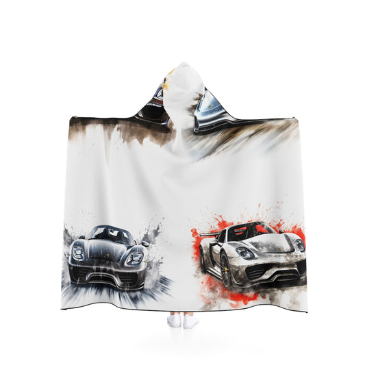 Hooded Blanket 918 Spyder white background driving fast with water splashing 5