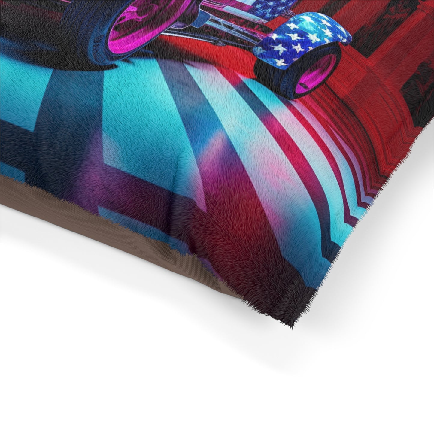Pet Bed Macro Bugatti American Flag 3