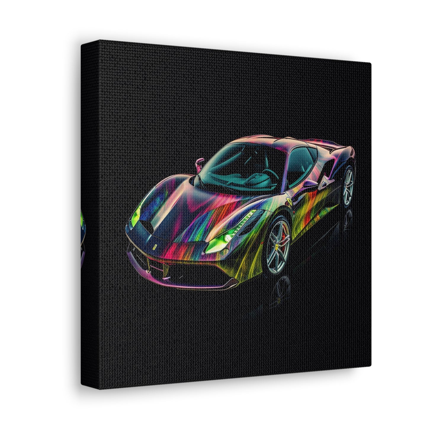 Canvas Gallery Wraps Ferrari Color 3