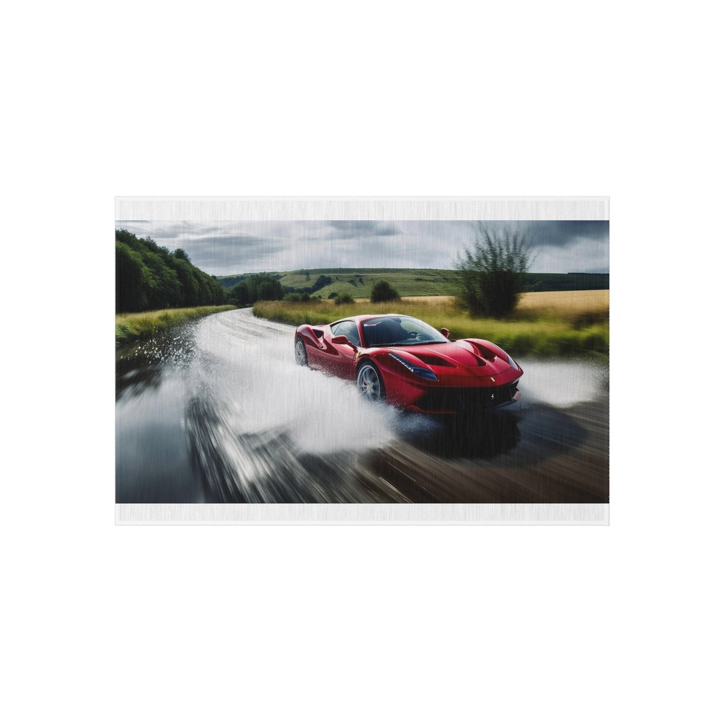 Outdoor Rug  Water Ferrari Splash 4