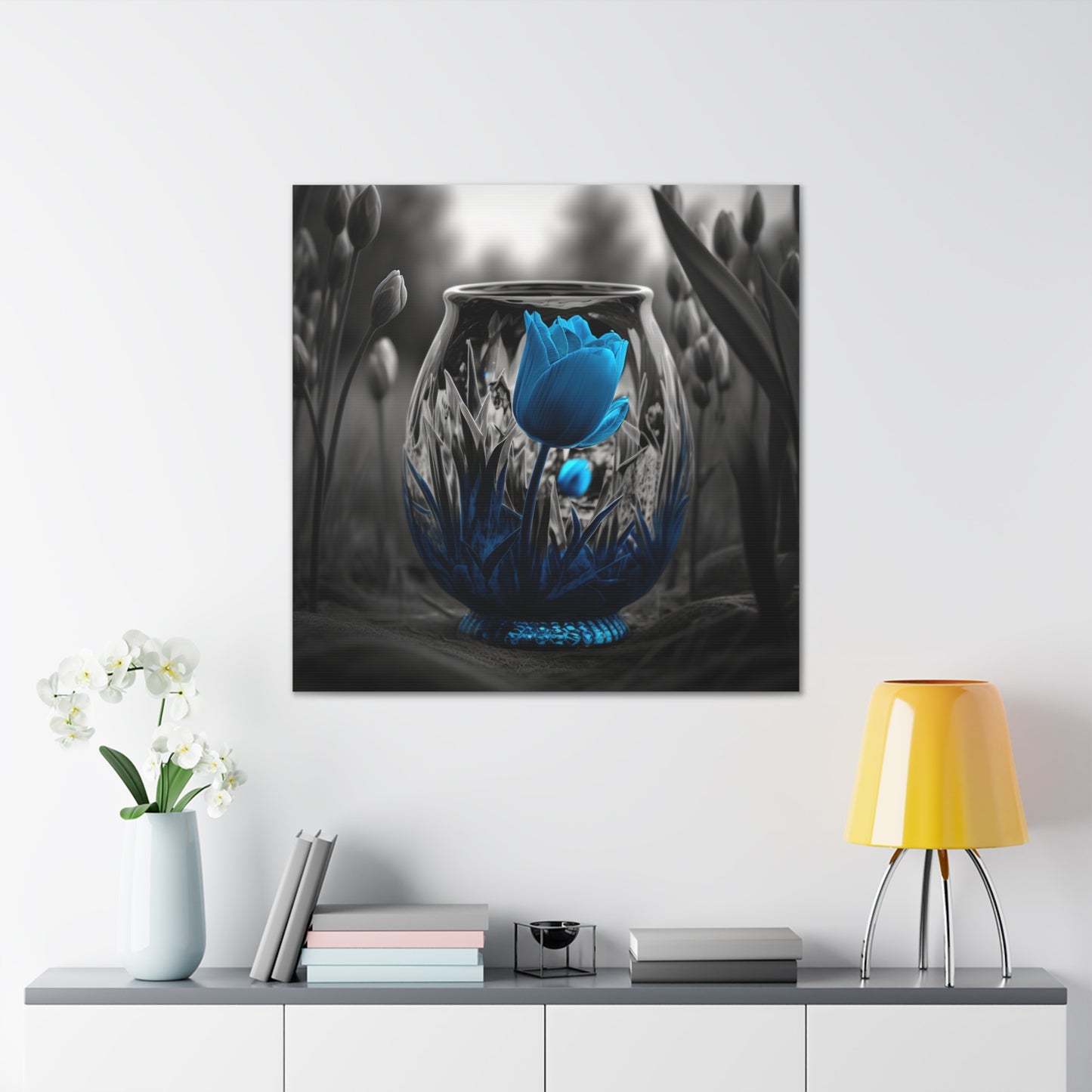 Canvas Gallery Wraps Tulip Blue 6