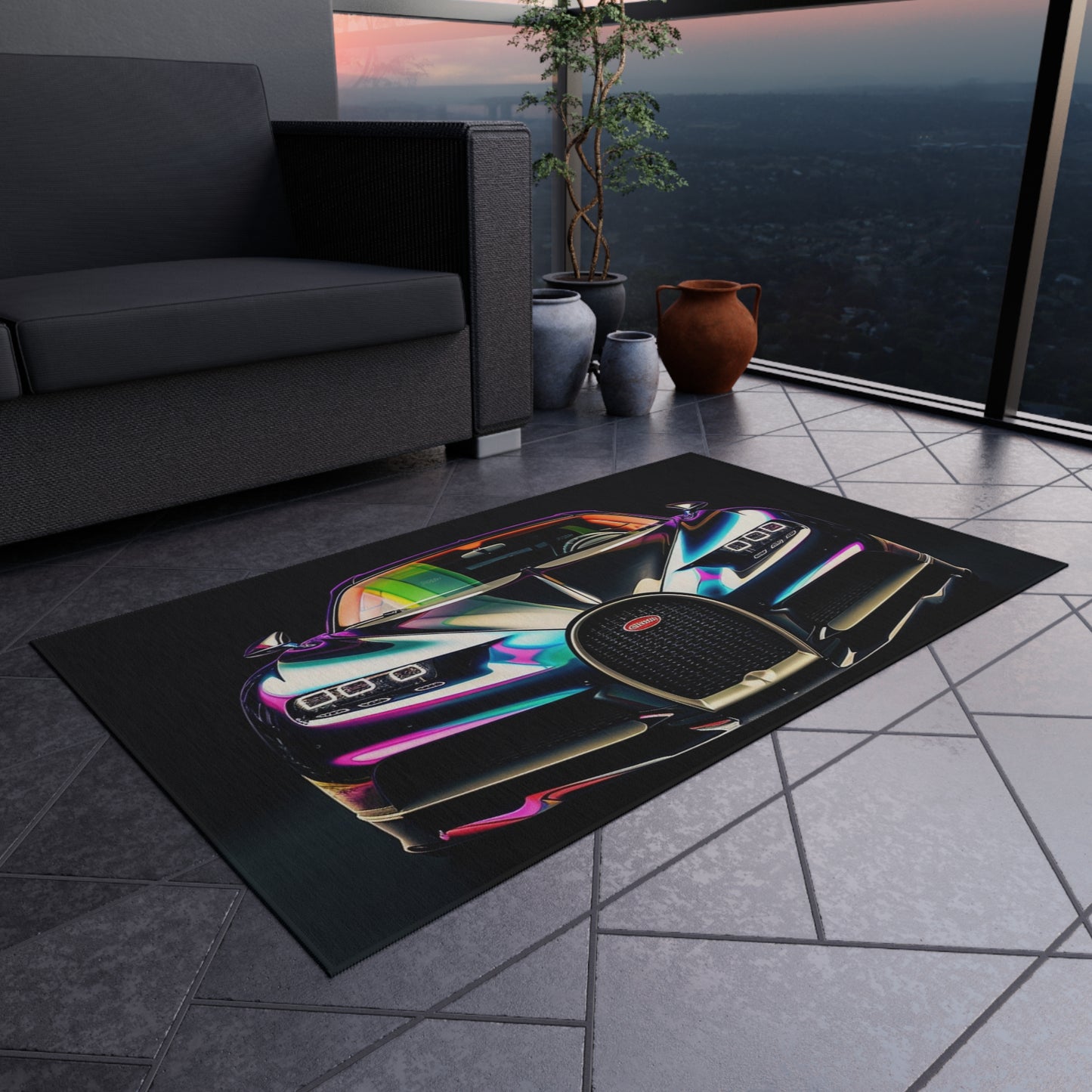 Outdoor Rug  Hyper Bugatti Chiron 4