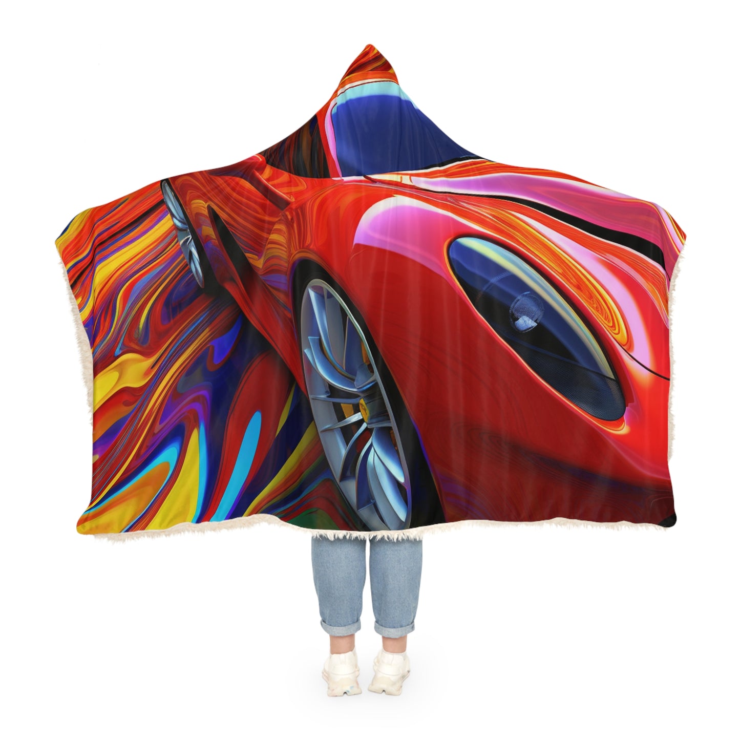 Snuggle Hooded Blanket Ferrari Water Fusion 4