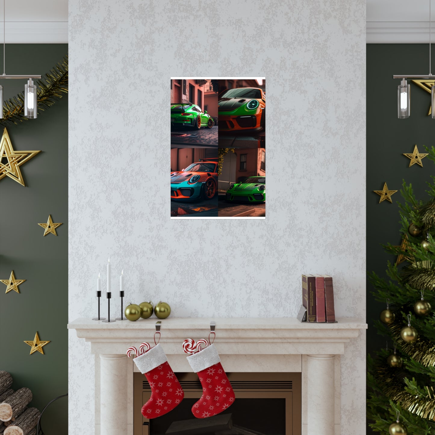 Premium Matte Vertical Posters porsche 911 gt3 5