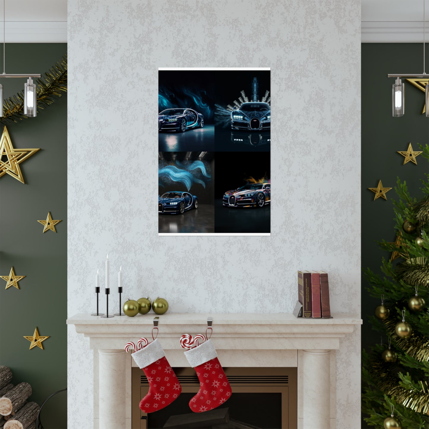 Premium Matte Vertical Posters Hyper Bugatti 5