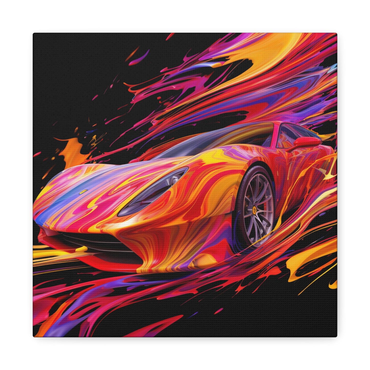 Canvas Gallery Wraps Ferrari Water Fusion 2