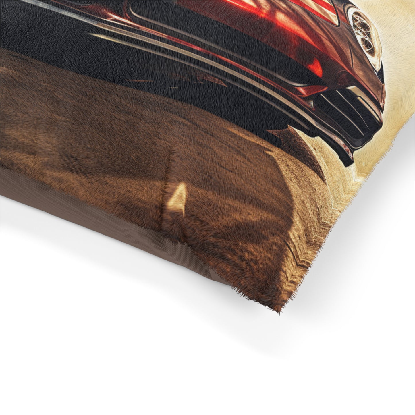 Pet Bed Abstract American Flag Background Porsche 1