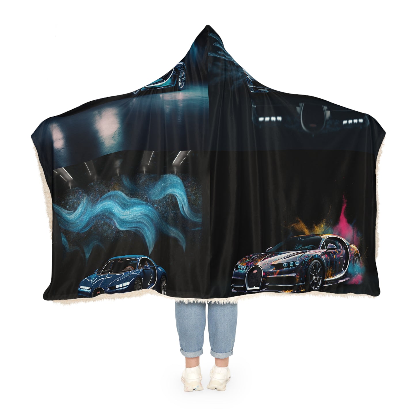 Snuggle Hooded Blanket Hyper Bugatti 5