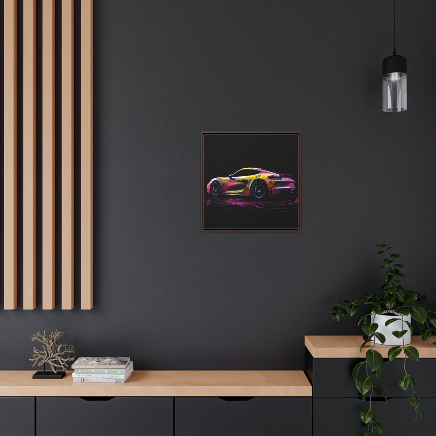 Gallery Canvas Wraps, Square Frame Porsche Flair 4
