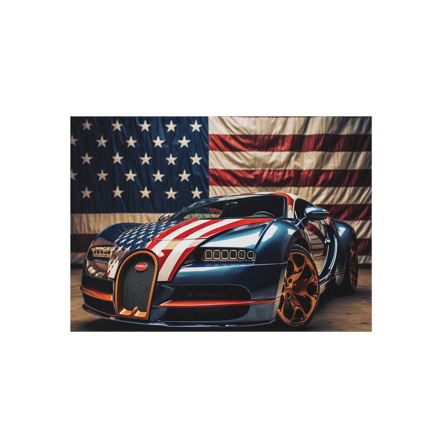 Outdoor Rug  Bugatti Flag American 4