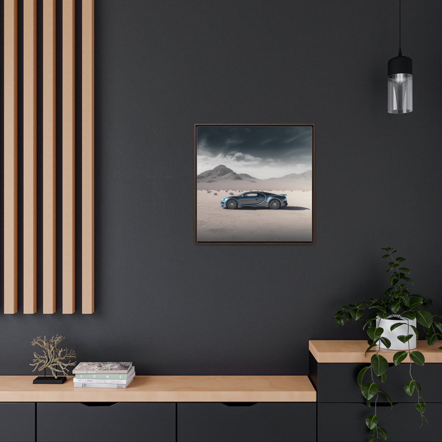 Gallery Canvas Wraps, Square Frame Bugatti Real Look 1