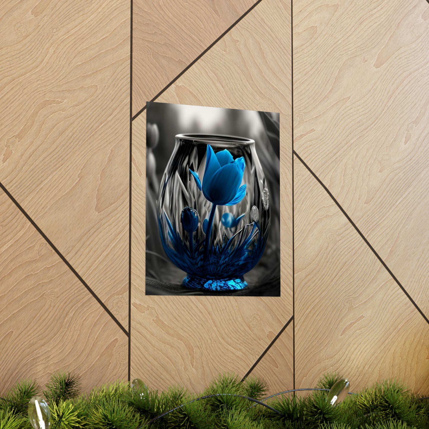 Premium Matte Vertical Posters Tulip 2