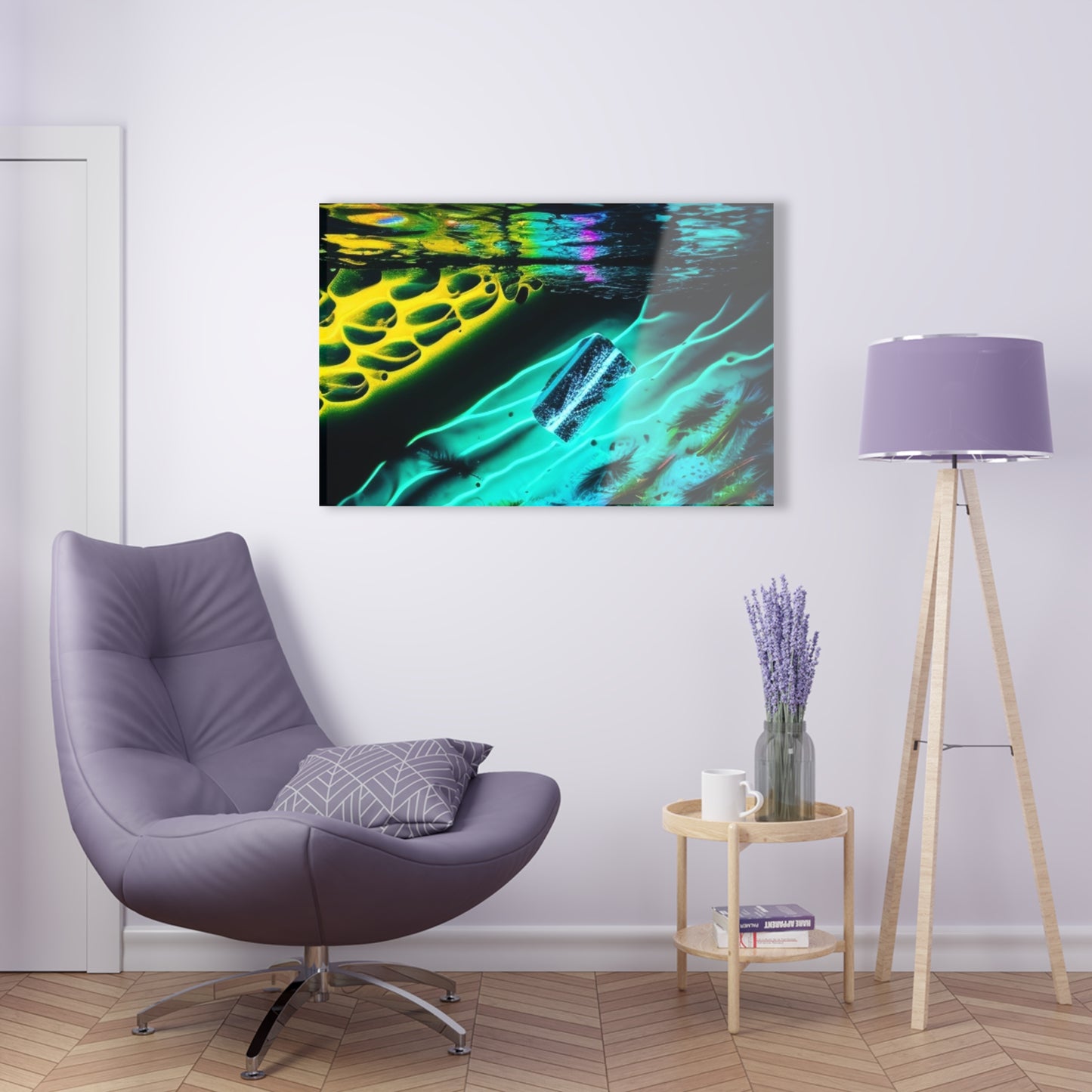 Acrylic Prints Florescent Glow 2