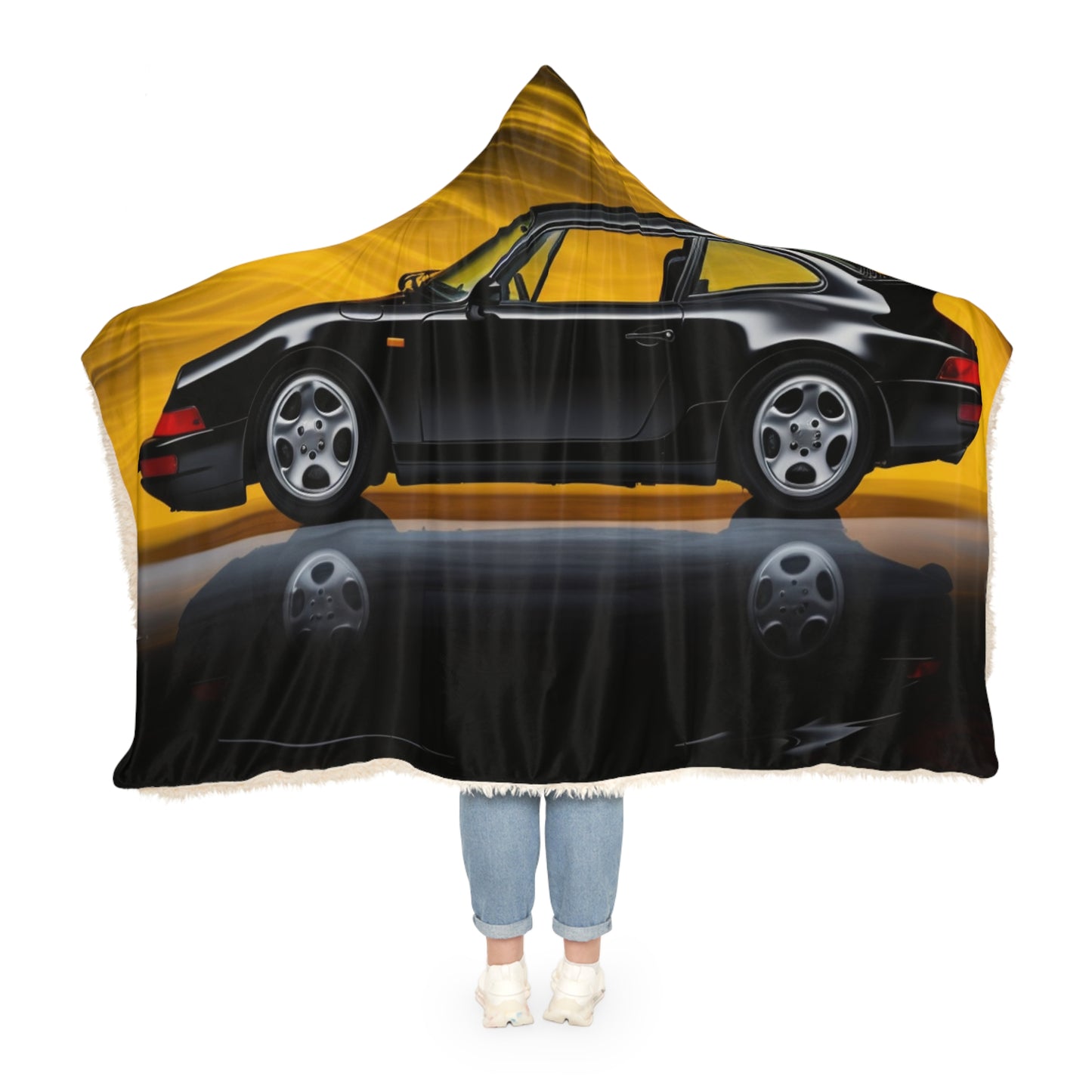 Snuggle Hooded Blanket Porsche 933 4