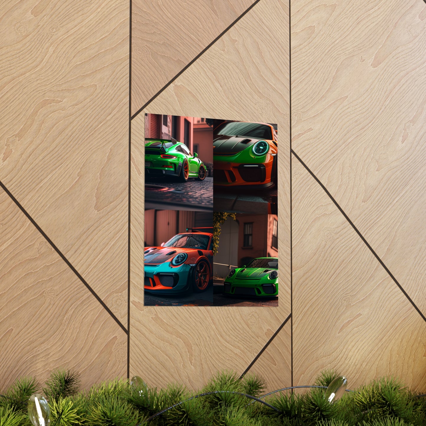 Premium Matte Vertical Posters porsche 911 gt3 5