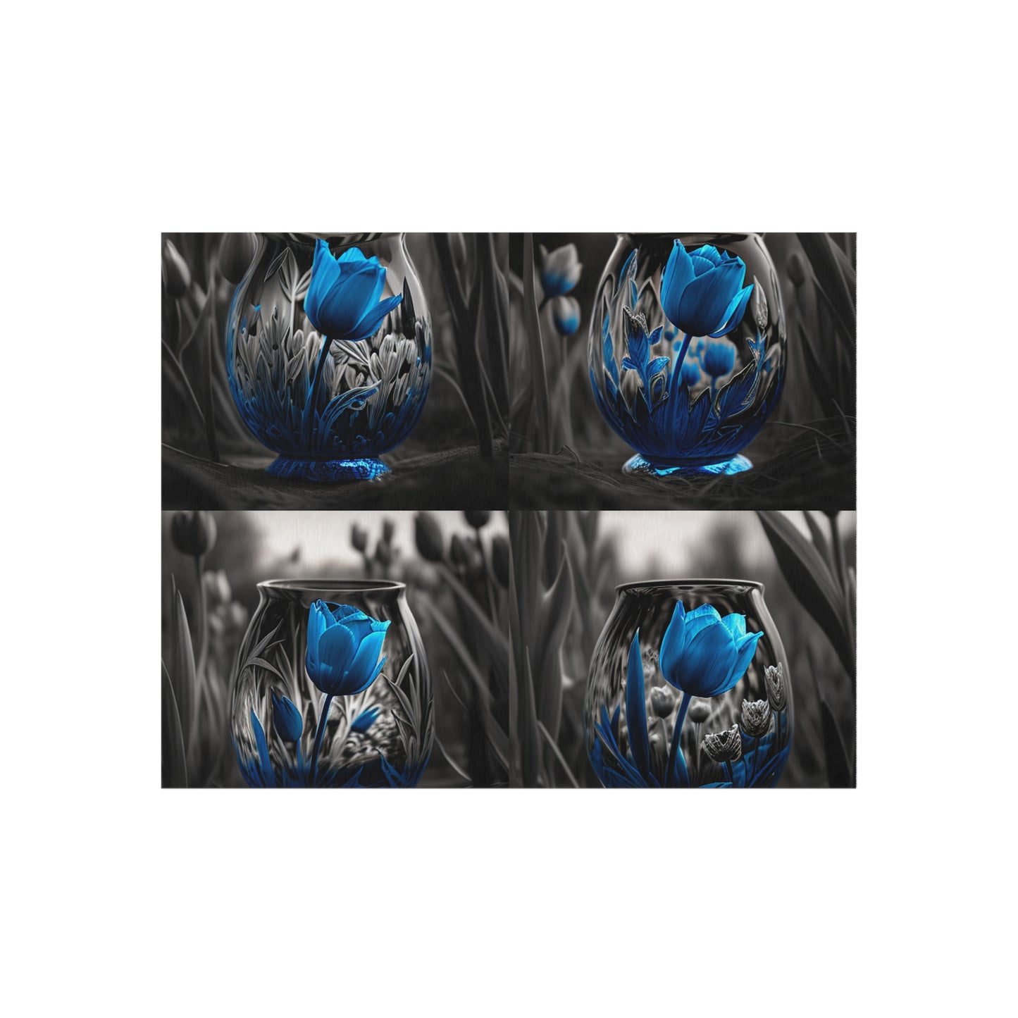 Outdoor Rug  Tulip Blue 5