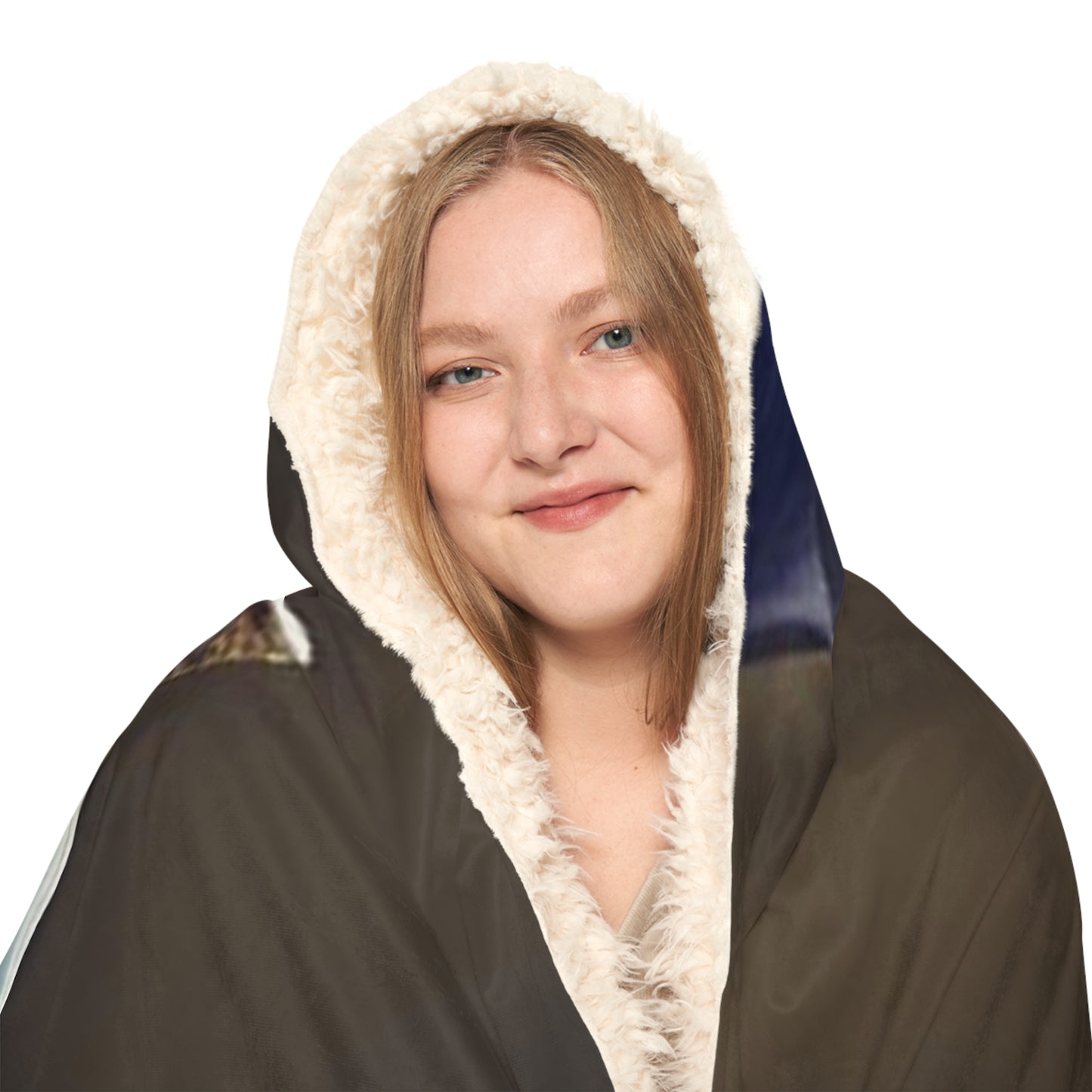 Snuggle Hooded Blanket The Bluebell 1