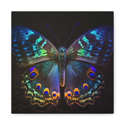 Canvas Gallery Wraps Neon Hue Butterfly 3