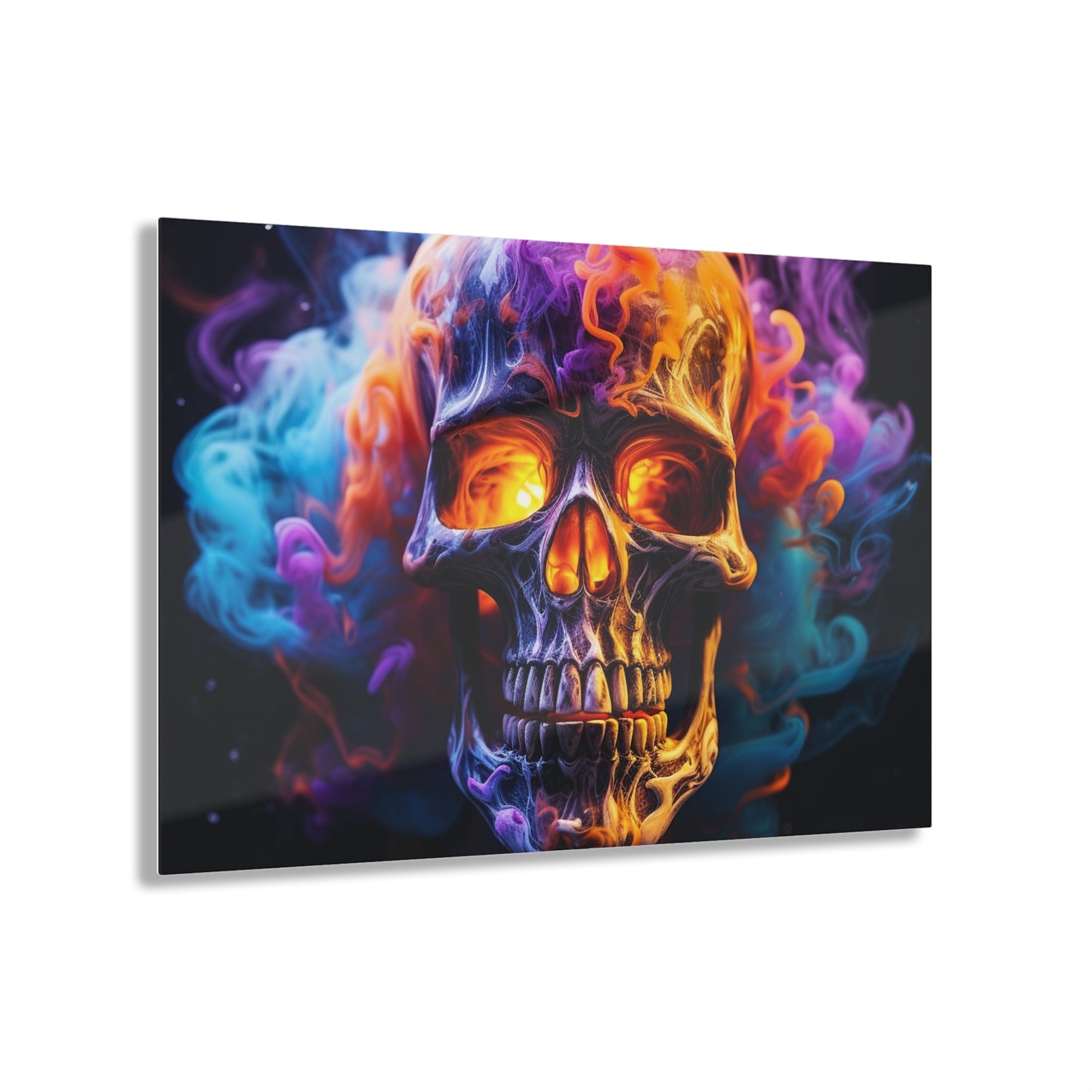 Acrylic Prints Macro Skull 2