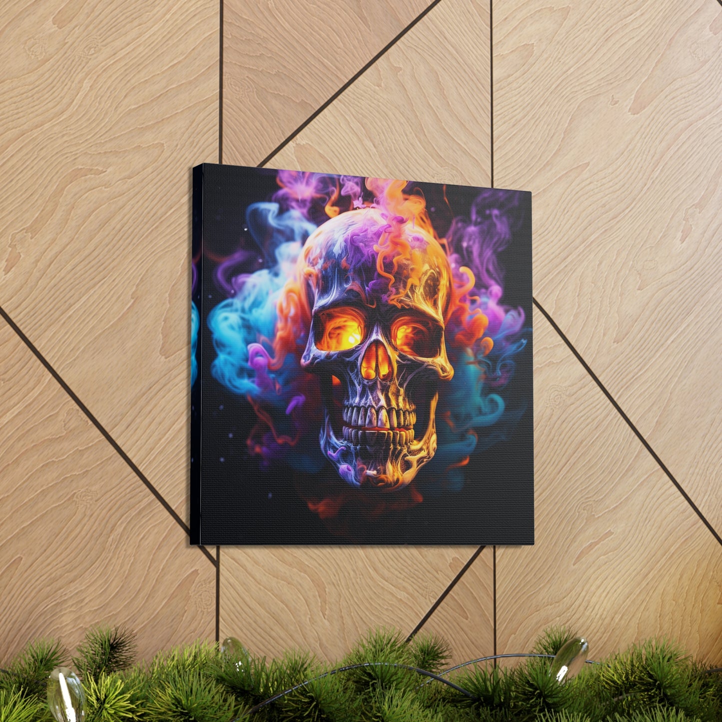 Canvas Gallery Wraps Macro Skull 2