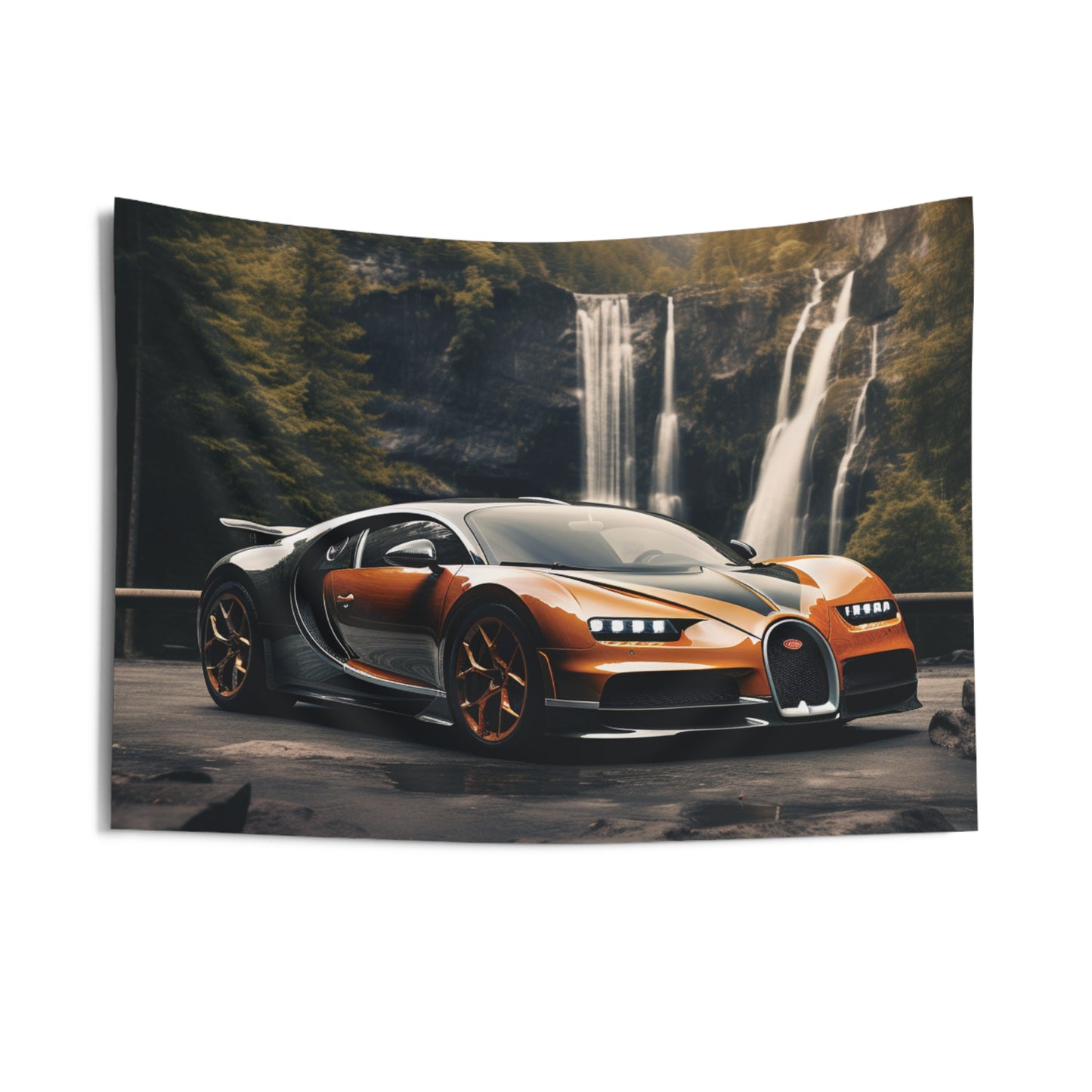 Indoor Wall Tapestries Bugatti Waterfall 3