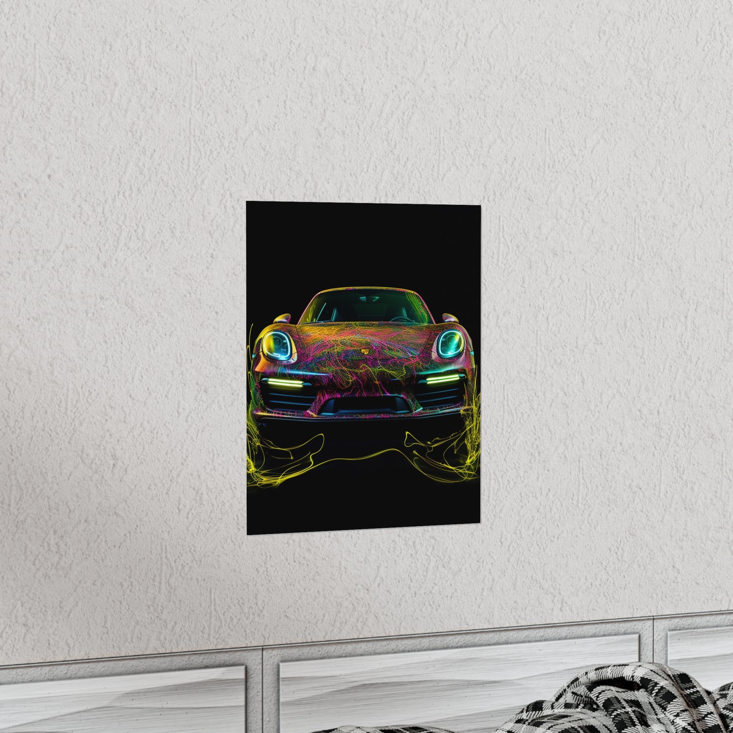 Premium Matte Vertical Posters Porsche Flair 2